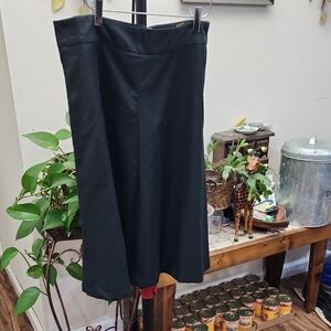 Merona Classic Black A-Line Skirt